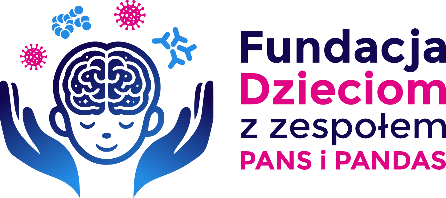 Fundacja Pans Pandas - logo organizacji wspierającej rodziny dzieci z PANS/PANDAS